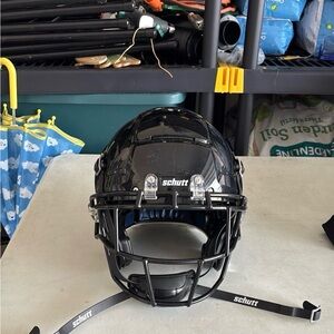 Black Schutt F7 2.0 Football Helmet